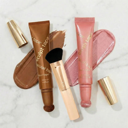 liquid blush & bronzer duo